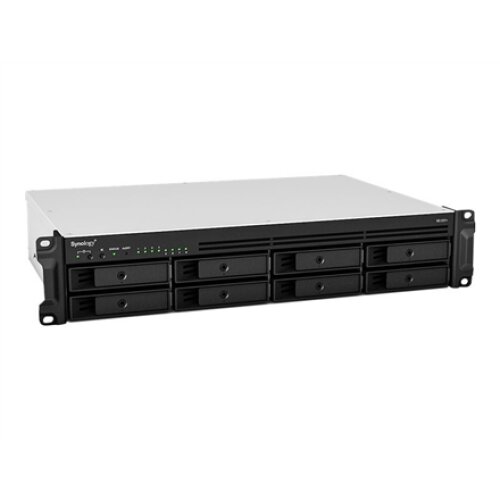 Synology , Rack NAS , RS1221+ , Up to 8 HDD/SSD Hot-Swap , AMD Ryzen , Ryzen V1500B Quad Core , Processor frequency 2.2 GHz , 4 GB , DDR4