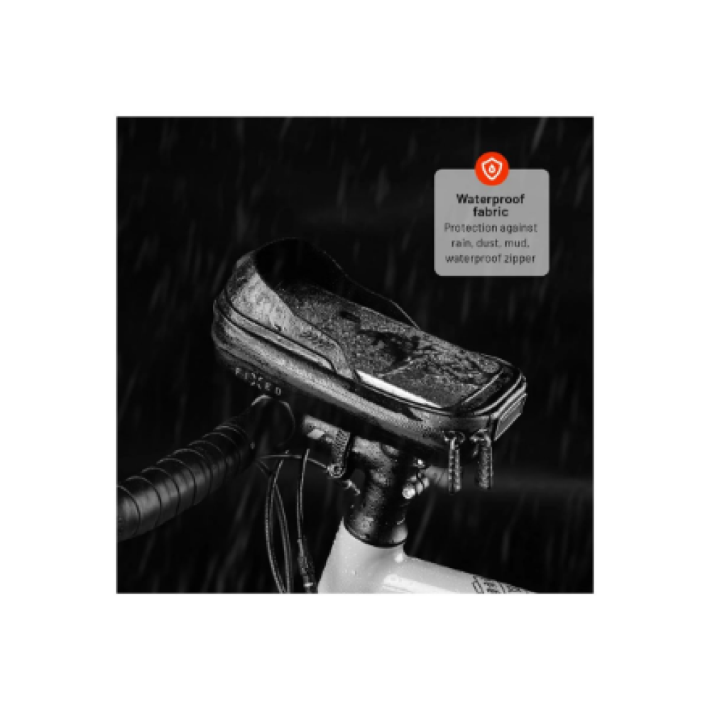 Fixed FIXBIB2-BK , Bicycle case , Black , For all types of phones up to 6.8