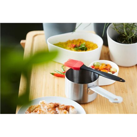 Barbecook , Stainless steel saucepot with brush, 10.5 x 7.5 x 23 cm , BC-ACC-7211