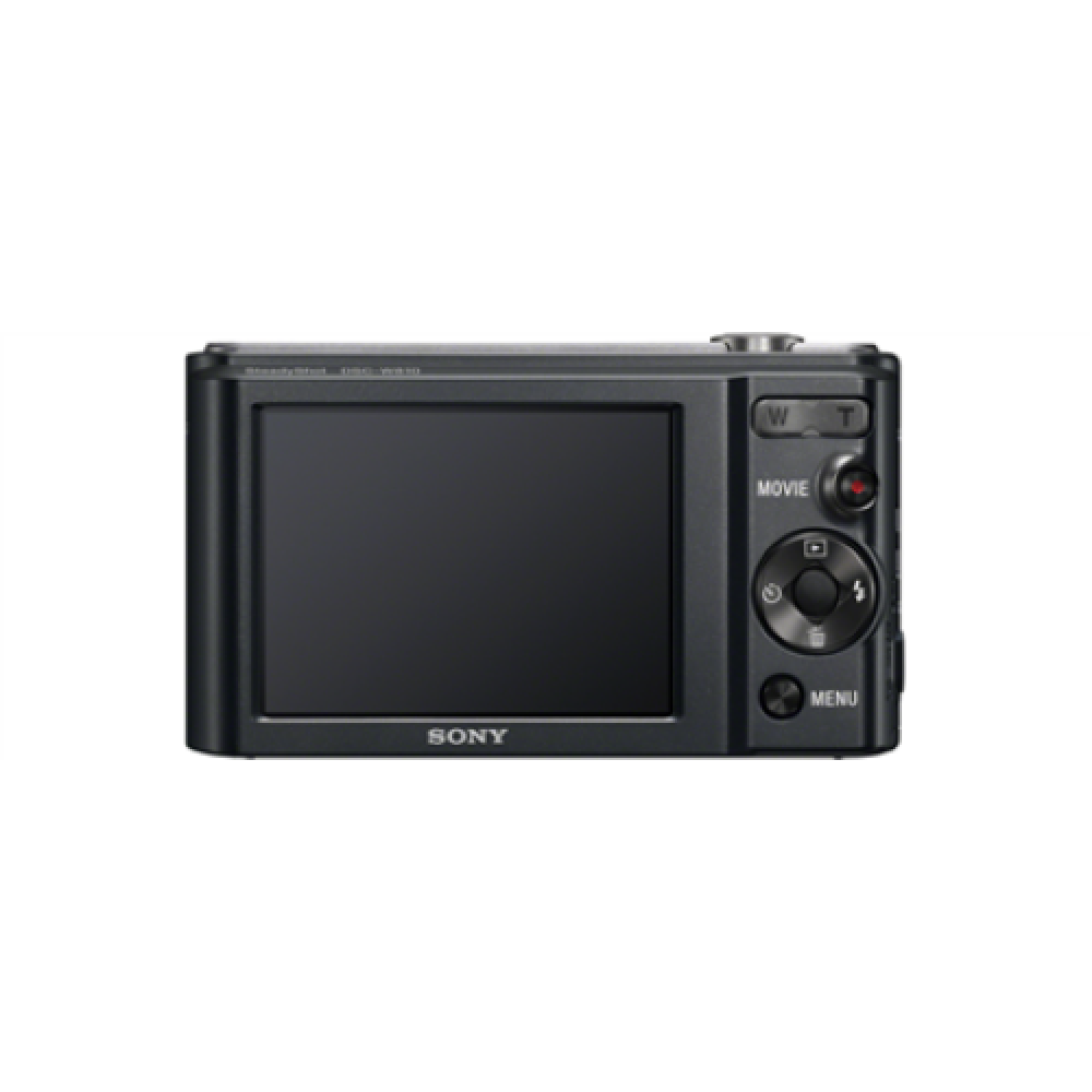 Sony Cyber-shot DSC-W810 Compact camera, 20.1 MP, Optical zoom 6 x, Digital zoom 48 x, Image stabilizer, ISO 800, Display diagonal 6.86 cm, Video recording, Lithium, Black