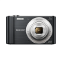Sony Cyber-shot DSC-W810 Compact camera, 20.1 MP, Optical zoom 6 x, Digital zoom 48 x, Image stabilizer, ISO 800, Display diagonal 6.86 cm, Video recording, Lithium, Black