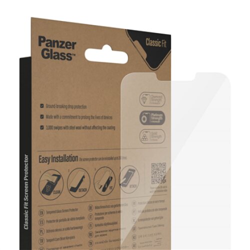 PanzerGlass , Screen protector , Apple , iPhone 14 Plus/13 Pro Max , Glass , Transparent , Classic Fit