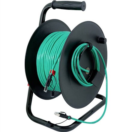 Logilink Network Cable Reel Green CAT 6A S/FTP, 80 m , CQ3080S
