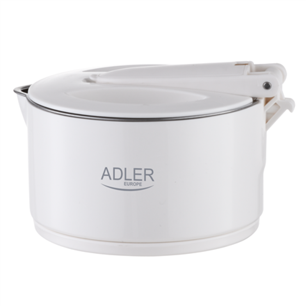 Adler Silicon Travel Kettle , AD 1377 , Travel Kettle , 600 W , 0.6 L , Silicon , White