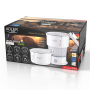 Adler Silicon Travel Kettle , AD 1377 , Travel Kettle , 600 W , 0.6 L , Silicon , White