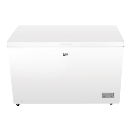 BEKO Freezer , CF380EWN , Energy efficiency class E , Chest , Free standing , Height 85 cm , Total net capacity 371 L , White