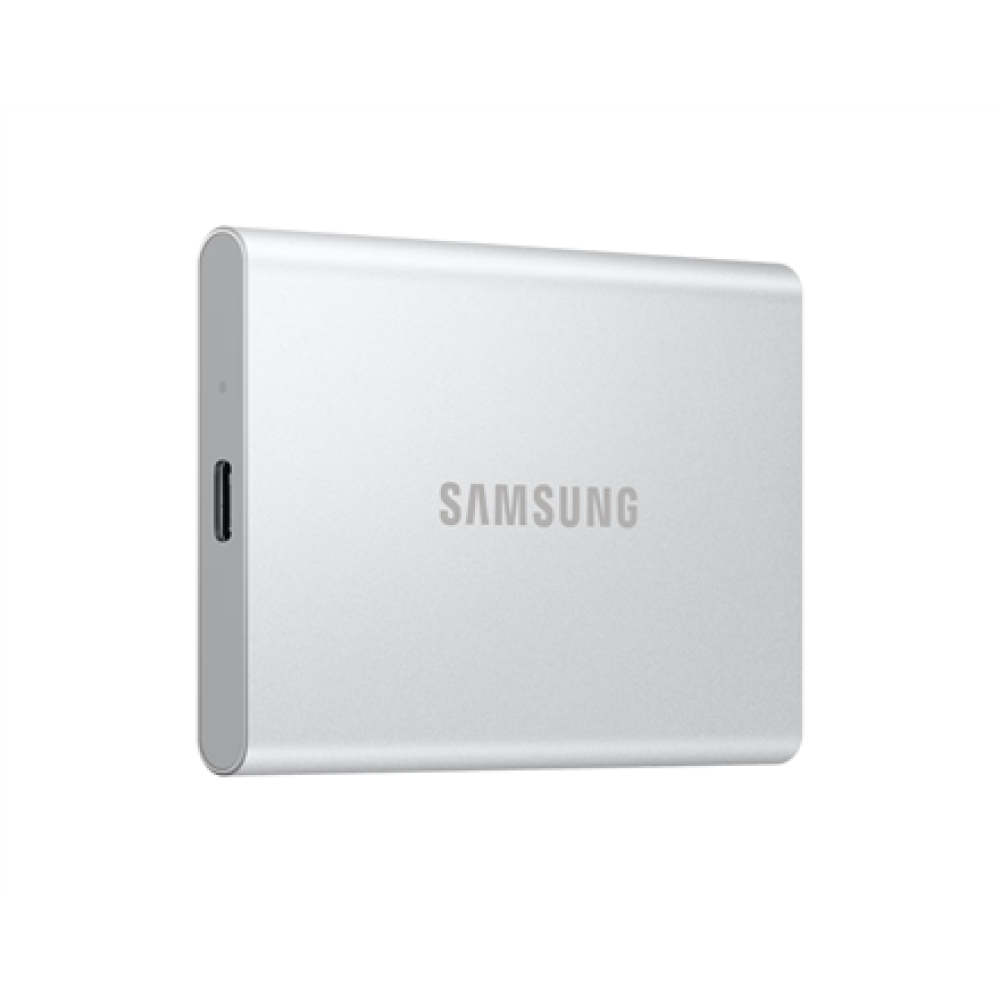 Samsung SSD , T7 Resurrected , 2000 GB , USB 3.2 Gen 2 (10 Gbps) , Silver