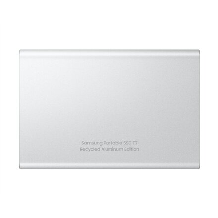 Samsung SSD , T7 Resurrected , 2000 GB , USB 3.2 Gen 2 (10 Gbps) , Silver