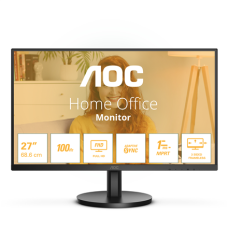 AOC 27B3HMA2 , 27 , VA , FHD , 16:9 , 100 Hz , 4 ms , 1920 x 1080 pixels , 250 cd/m² , HDMI ports quantity 1