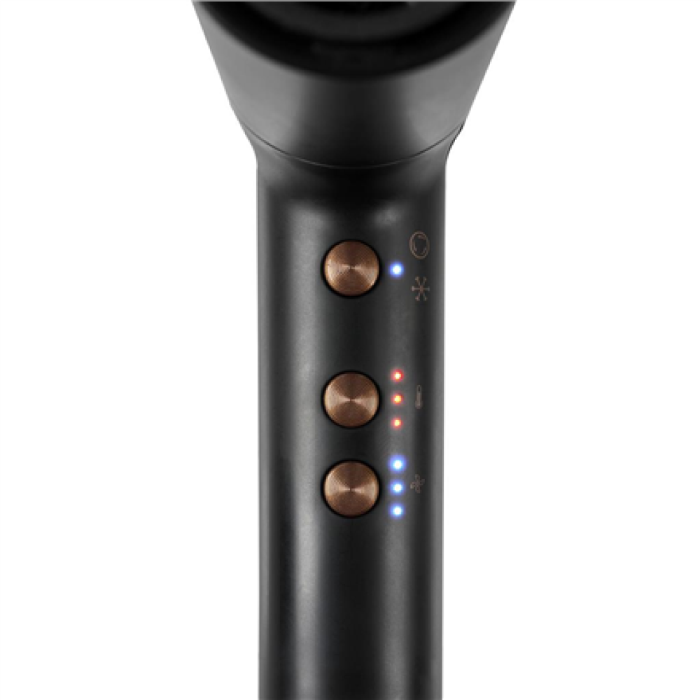 Princess Airstyler Pro , 529205 , 2000 W , Number of temperature settings 3 , Ionic function , Diffuser nozzle , Black