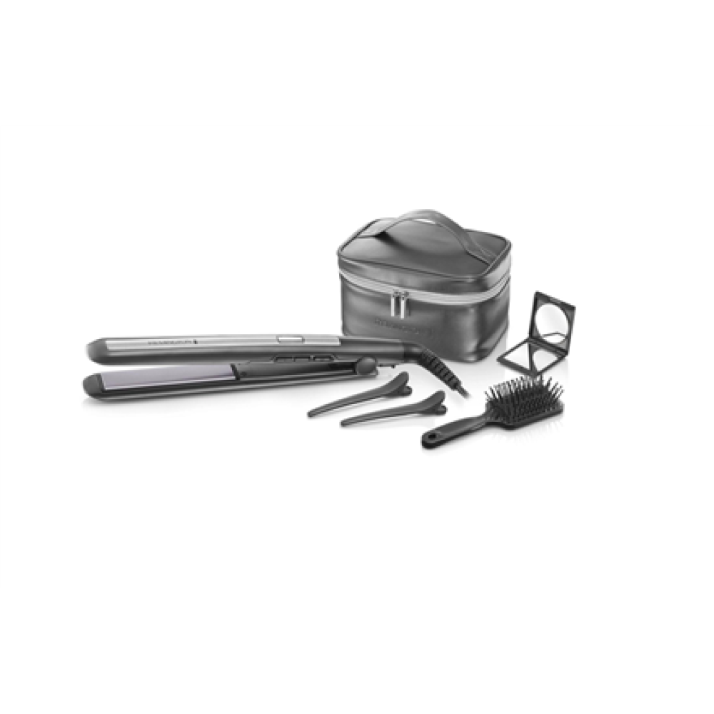 Remington Hair Straightener , S5506GP Pro-Ceramic Titanium , Ceramic heating system , Display Digital display , Temperature (min) 150 °C , Temperature (max) 230 °C , Dark Grey