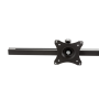 EDBAK SV11 desk mount for three 19 “-27” monitors, curved , EDBAK