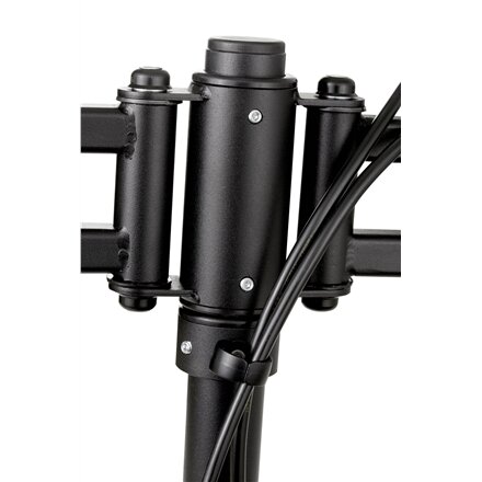 EDBAK Desk Mount , SV11 desk mount for three monitors , Height adjustment, tilt , 19-27 , Black