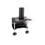 EDBAK Desk Mount , SV11 desk mount for three monitors , Height adjustment, tilt , 19-27 , Black