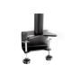 EDBAK SV11 desk mount for three 19 “-27” monitors, curved , EDBAK