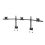 EDBAK Desk Mount , SV11 desk mount for three monitors , Height adjustment, tilt , 19-27 , Black