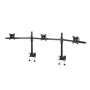 EDBAK SV11 desk mount for three 19 “-27” monitors, curved , EDBAK