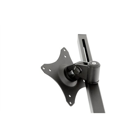 EDBAK Desk Mount , SV11 desk mount for three monitors , Height adjustment, tilt , 19-27 , Black