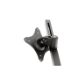 EDBAK SV11 desk mount for three 19 “-27” monitors, curved , EDBAK
