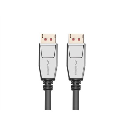 Lanberg DisplayPort M/M Cable 20 PIN V1.4 8K 60HZ , CA-DPDP-20CU-0010-BK , 1 m