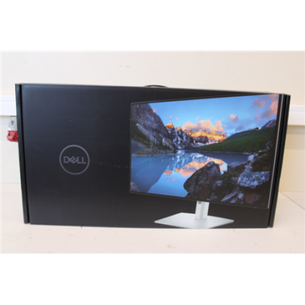 SALE OUT. Dell LCD U3223QE 31.5 IPS UHD/3840x2160/HDMI,DP,USB-C,USB,RJ45/White/5Y Dell DAMAGED PACKAGING