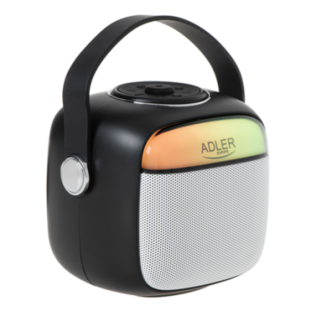 Adler Karaoke Speaker With Microphone , AD 1199B , Bluetooth , Black , Portable , Wireless connection