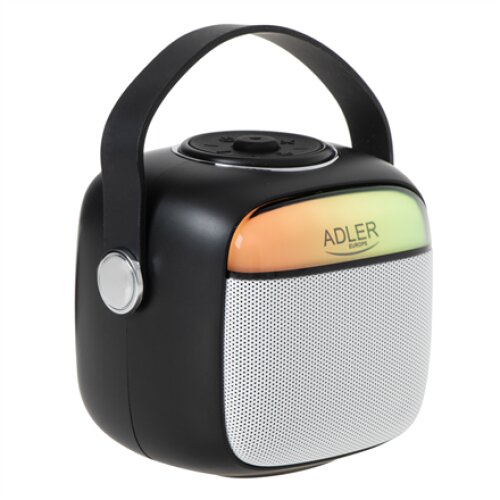 Adler Karaoke Speaker With Microphone , AD 1199B , Bluetooth , Black , Portable , Wireless connection
