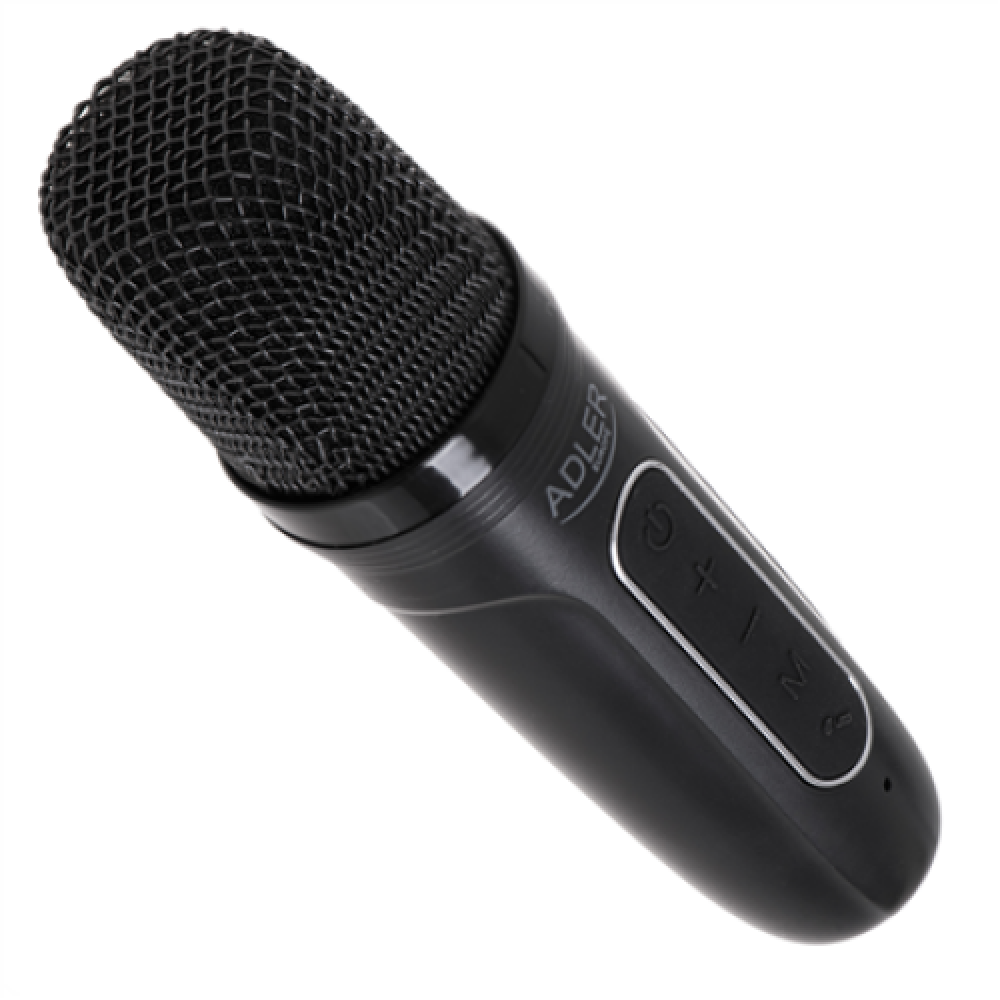 Adler Karaoke Speaker With Microphone , AD 1199B , Bluetooth , Black , Portable , Wireless connection