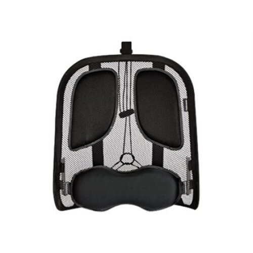 Fellowes , Professional back support with mesh Professional Series , Graphite , Depth 195 mm , Height 370 mm , Mesh textile , Width 304 mm