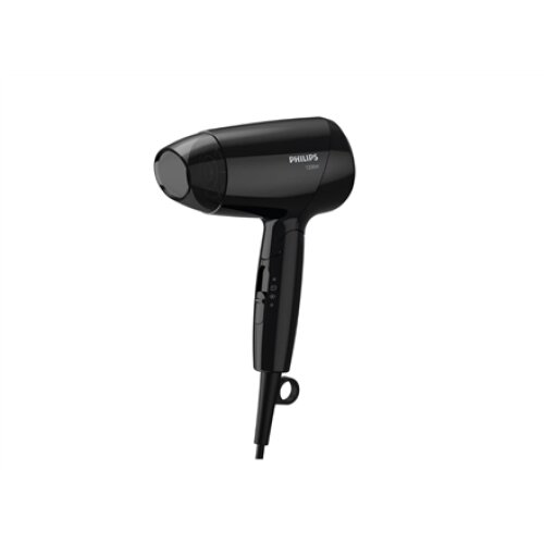 Philips , Hair Dryer , EssentialCare BHC010/10 , 1200 W , Number of temperature settings 3 , Black
