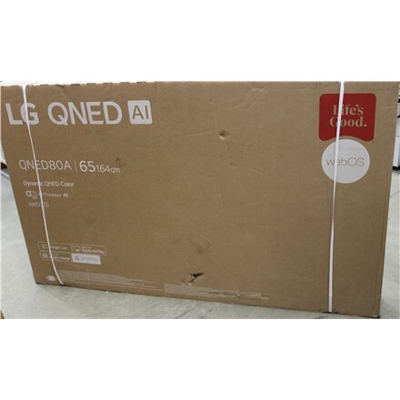 SALE OUT. , LG 65QNED80A3A , 65 , Smart TV , webOS , UHD , DAMAGED PACKAGING