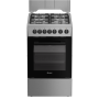 INDESIT Cooker , I5G5PMX , Hob type Gas , Oven type Electric , Stainless Steel , Width 50 cm , Grilling , Depth 60 cm , 60 L