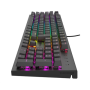 Genesis THOR 303 , Mechanical Gaming Keyboard , Wired , US , Black , USB Type-A , Outemu Brown