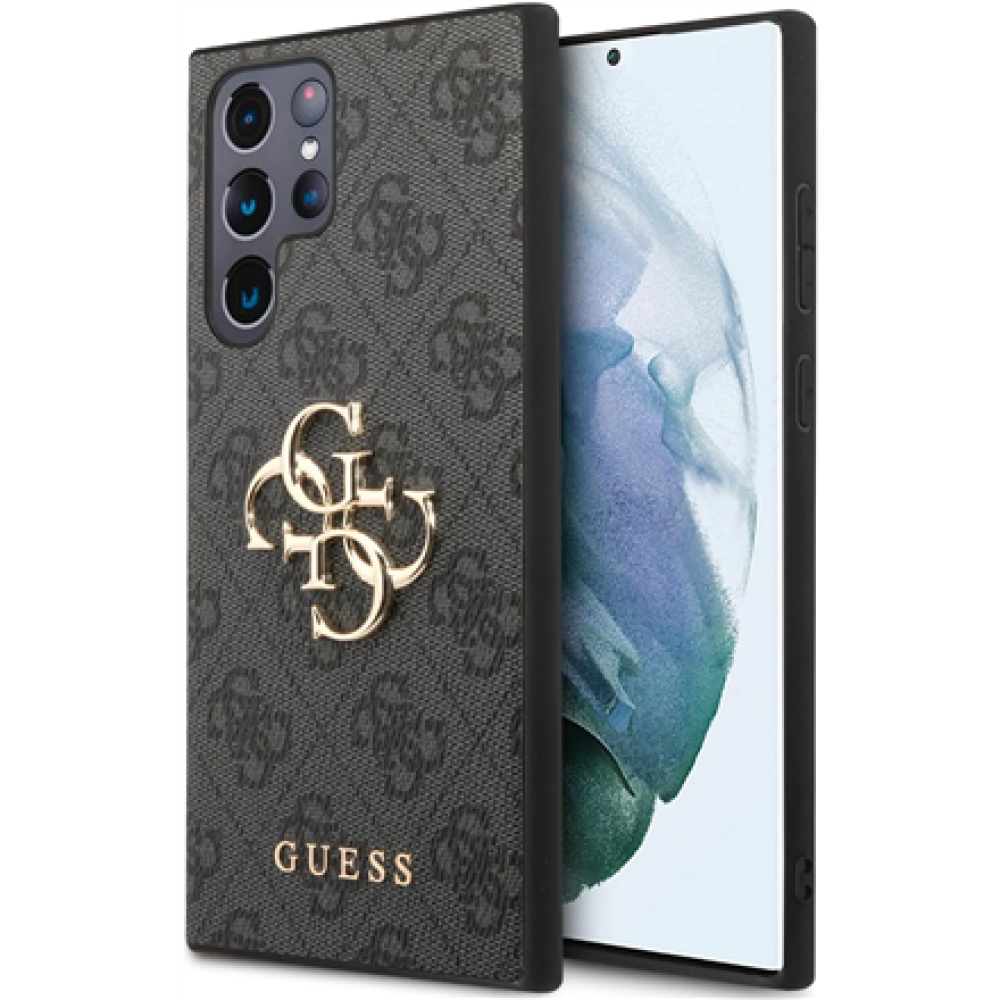 GUESS , GUHCS24L4GMGGR , Back Cover , Samsung , Galaxy S24 Ultra , TPU/PC , Black