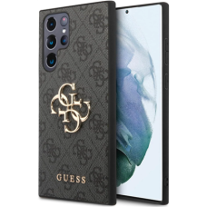 GUESS , GUHCS24L4GMGGR , Back Cover , Samsung , Galaxy S24 Ultra , TPU/PC , Black