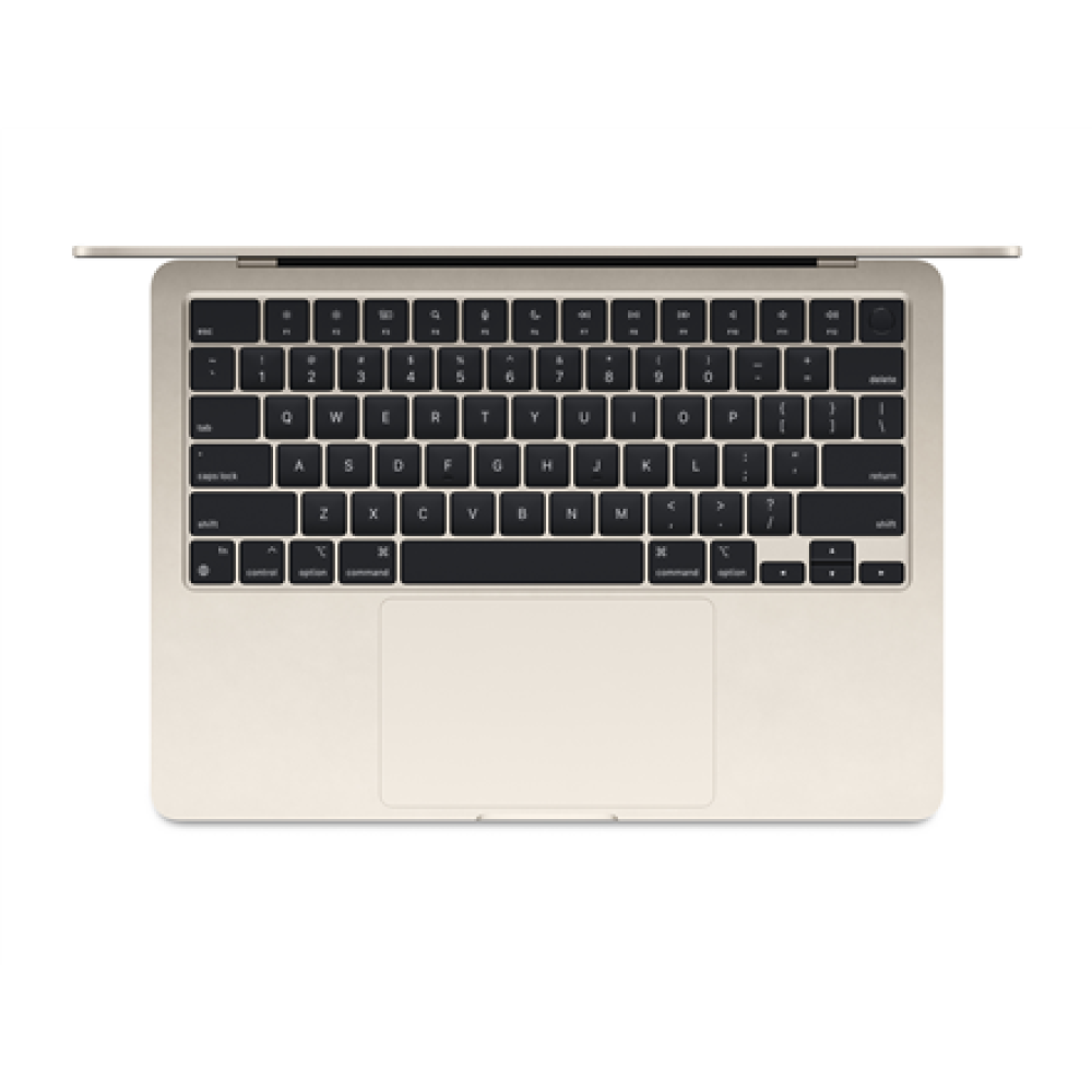 Apple MacBook , Air , Starlight , 13 , IPS , 2560 x 1664 pixels , Apple M3 , 16 GB , Solid-state drive capacity 512 GB , Apple M3 chip 8-core CPU/10-core GPU , macOS , 802.11ax , Bluetooth version 5.0 , Keyboard language English , Keyboard backlit , Warra