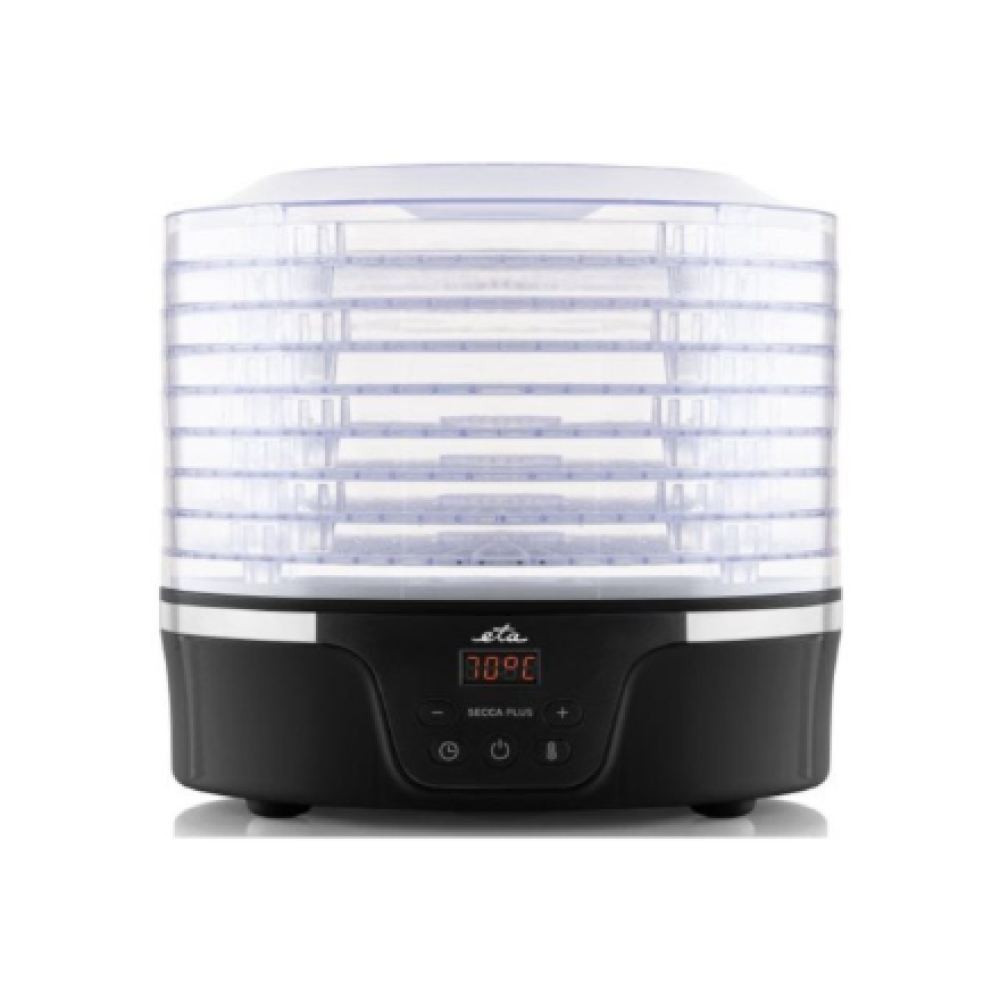 ETA , Food Dryer , Power 380 W , Number of trays 8 , Integrated timer , Black
