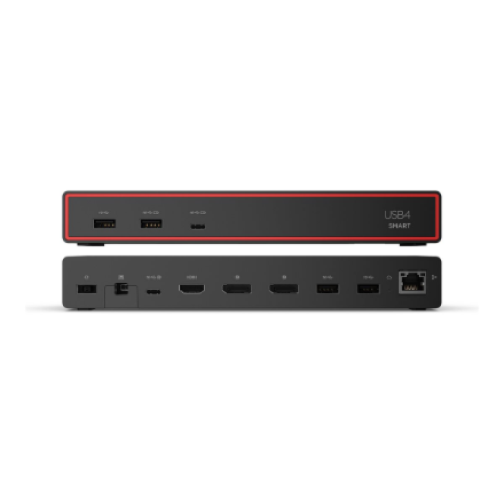Lenovo ThinkPad USB4 Smart Dock 5500 (with 135W Adapter) , DisplayPorts quantity 2 , HDMI ports quantity 1 , 100 W