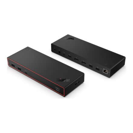 Lenovo ThinkPad USB4 Smart Dock 5500 (with 135W Adapter) , DisplayPorts quantity 2 , HDMI ports quantity 1 , 100 W