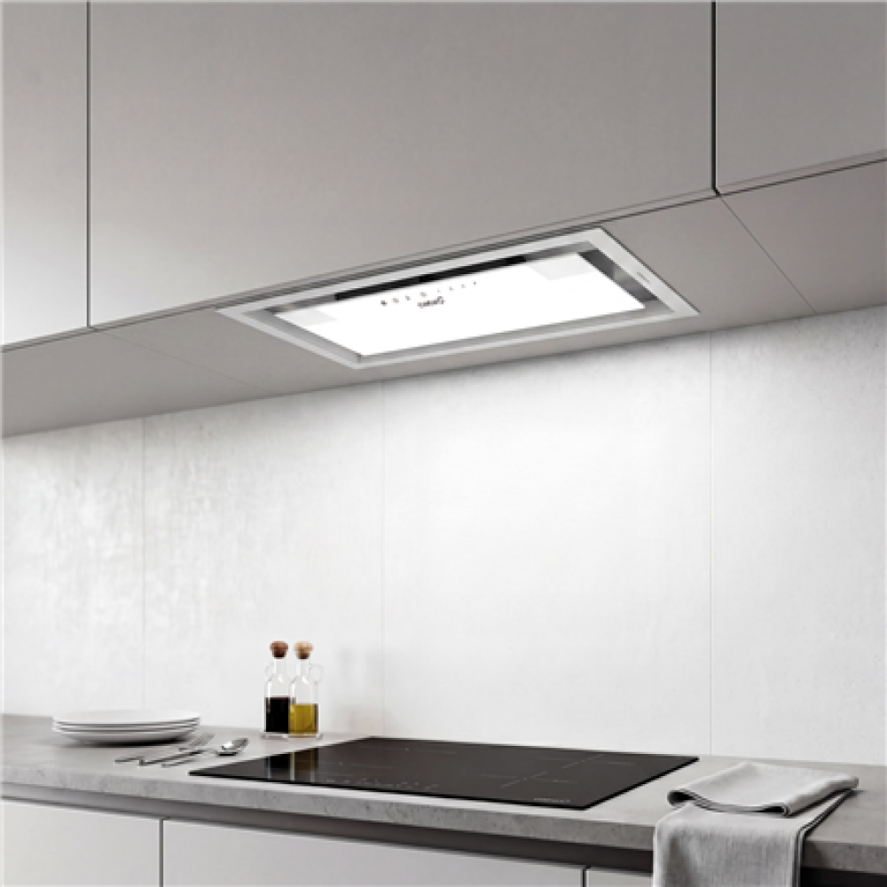 CATA Hood , GC DUAL 45 GWH/A , Canopy , Energy efficiency class A , Width 49.2 cm , 820 m³/h , Touch sensitive , LED , White