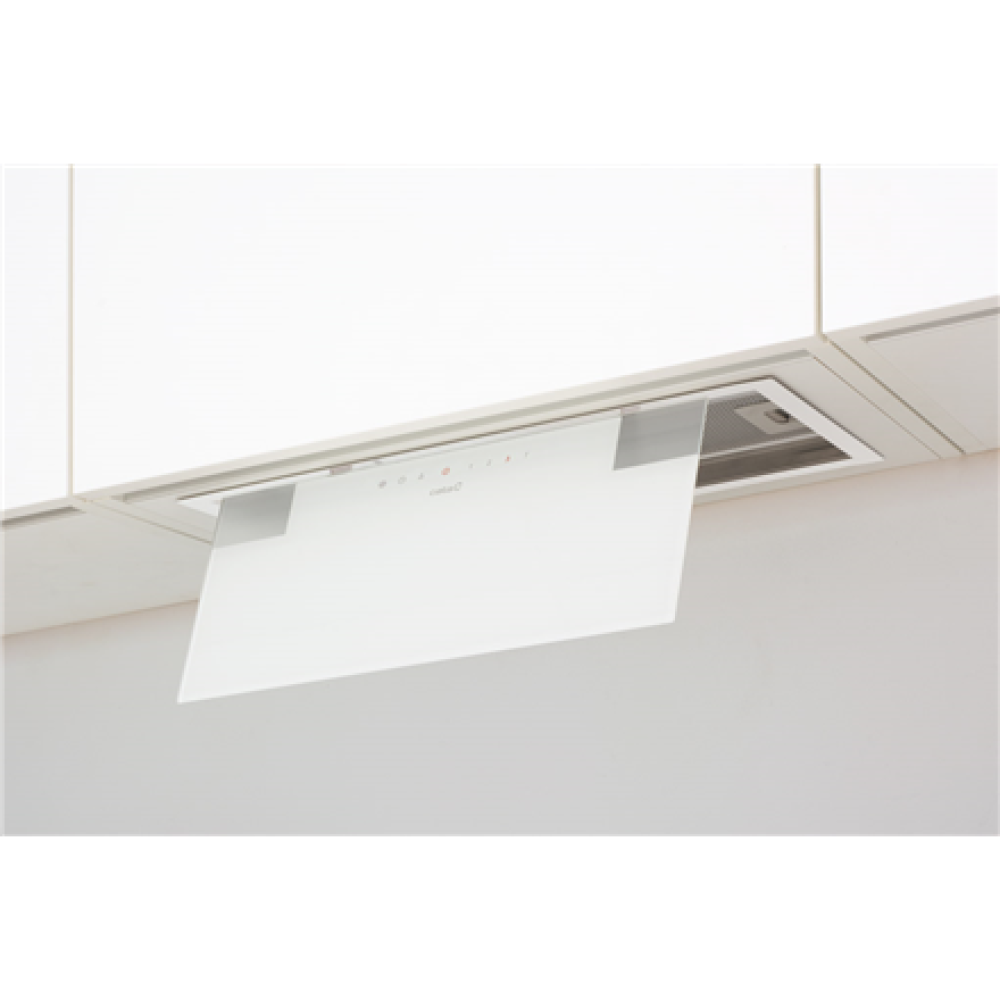 CATA Hood , GC DUAL 45 GWH/A , Canopy , Energy efficiency class A , Width 49.2 cm , 820 m³/h , Touch sensitive , LED , White