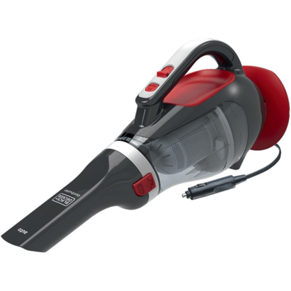 BLACK & DECKER Car Vacuum Cleaner , ADV1200-XJ , Corded operating , 12 V , Black/Red