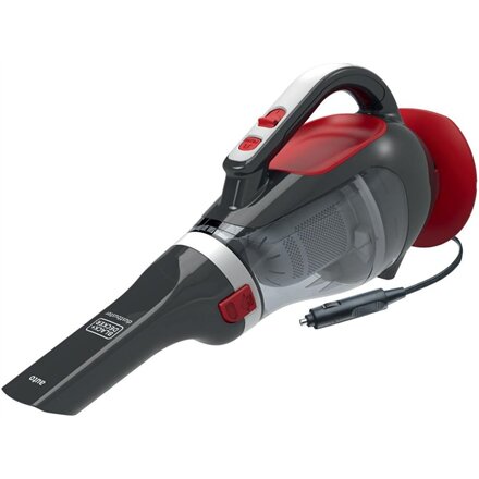 BLACK & DECKER Car Vacuum Cleaner , ADV1200-XJ , Corded operating , 12 V , Black/Red