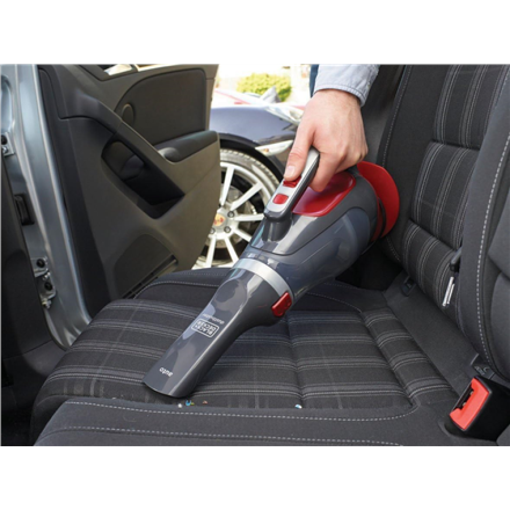 BLACK & DECKER Car Vacuum Cleaner , ADV1200-XJ , Corded operating , 12 V , Black/Red