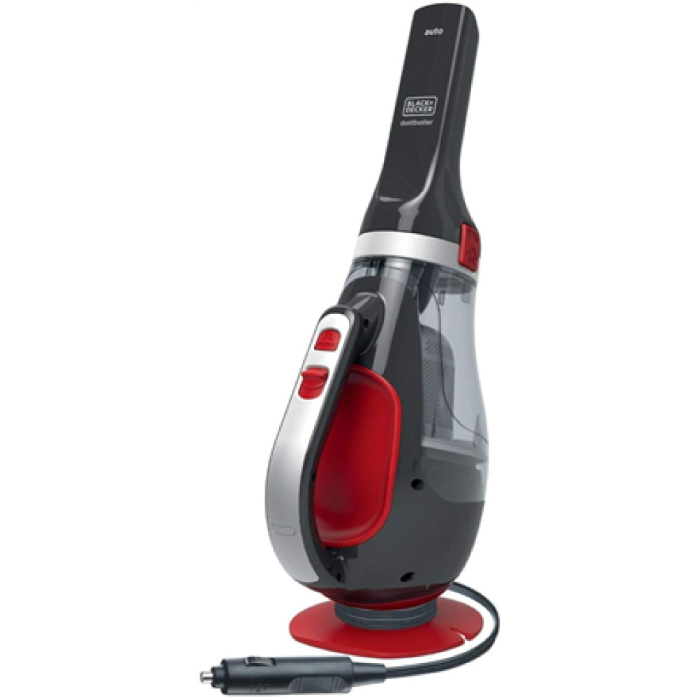 BLACK & DECKER Car Vacuum Cleaner , ADV1200-XJ , Corded operating , 12 V , Black/Red
