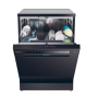 Candy , Dishwasher , CF 5C6F0B , Free standing , Width 59.7 cm , Number of place settings 15 , Number of programs 8 , Energy efficiency class C , Display , Black