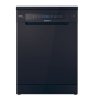 Candy , Dishwasher , CF 5C6F0B , Free standing , Width 59.7 cm , Number of place settings 15 , Number of programs 8 , Energy efficiency class C , Display , Black