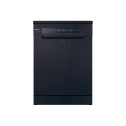 Candy Dishwasher , CF 5C6F0B , Free standing , Width 59.7 cm , Number of place settings 15 , Number of programs 8 , Energy efficiency class C , Display , Black