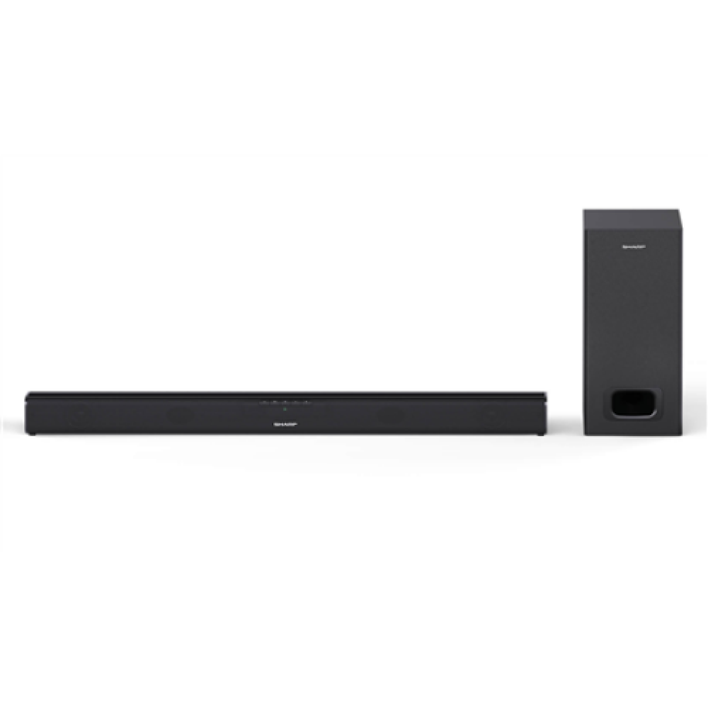 Sharp , HT-SBW110 2.1 Slim Soundbar , Black , No , AUX in , Bluetooth , Wireless connection