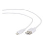 Cablexpert , 8-pin sync and charging cable, white, 1 m